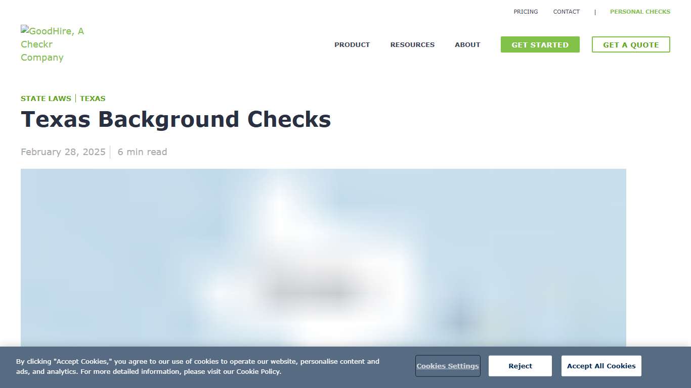 Texas Background Checks for Employers Fast, Compliant Screening GoodHire
